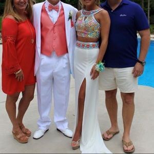 Sherri hill two piece gown!